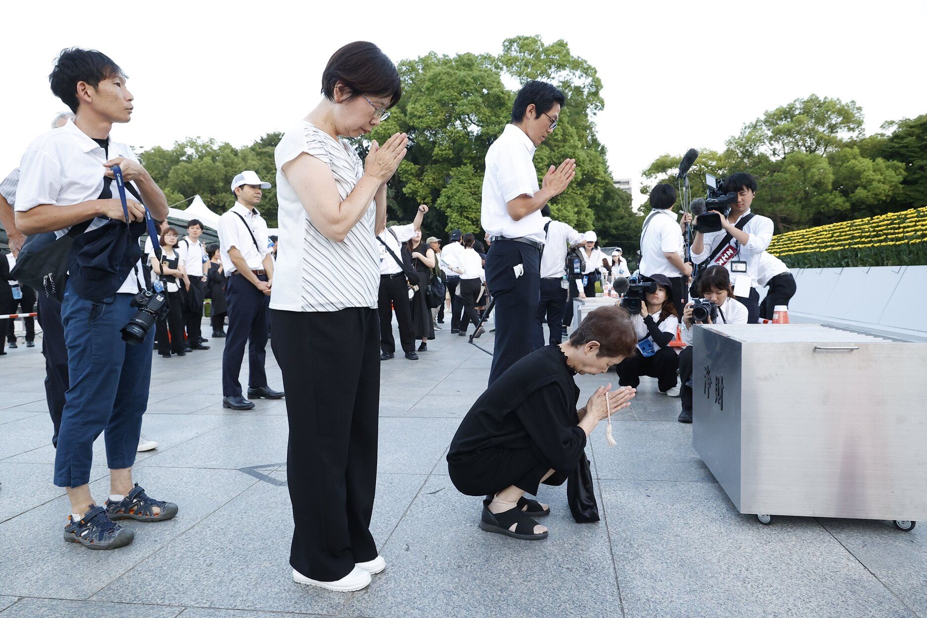 Hiroshima urge al desarme nuclear en el 80 aniversario del bombardeo atómico