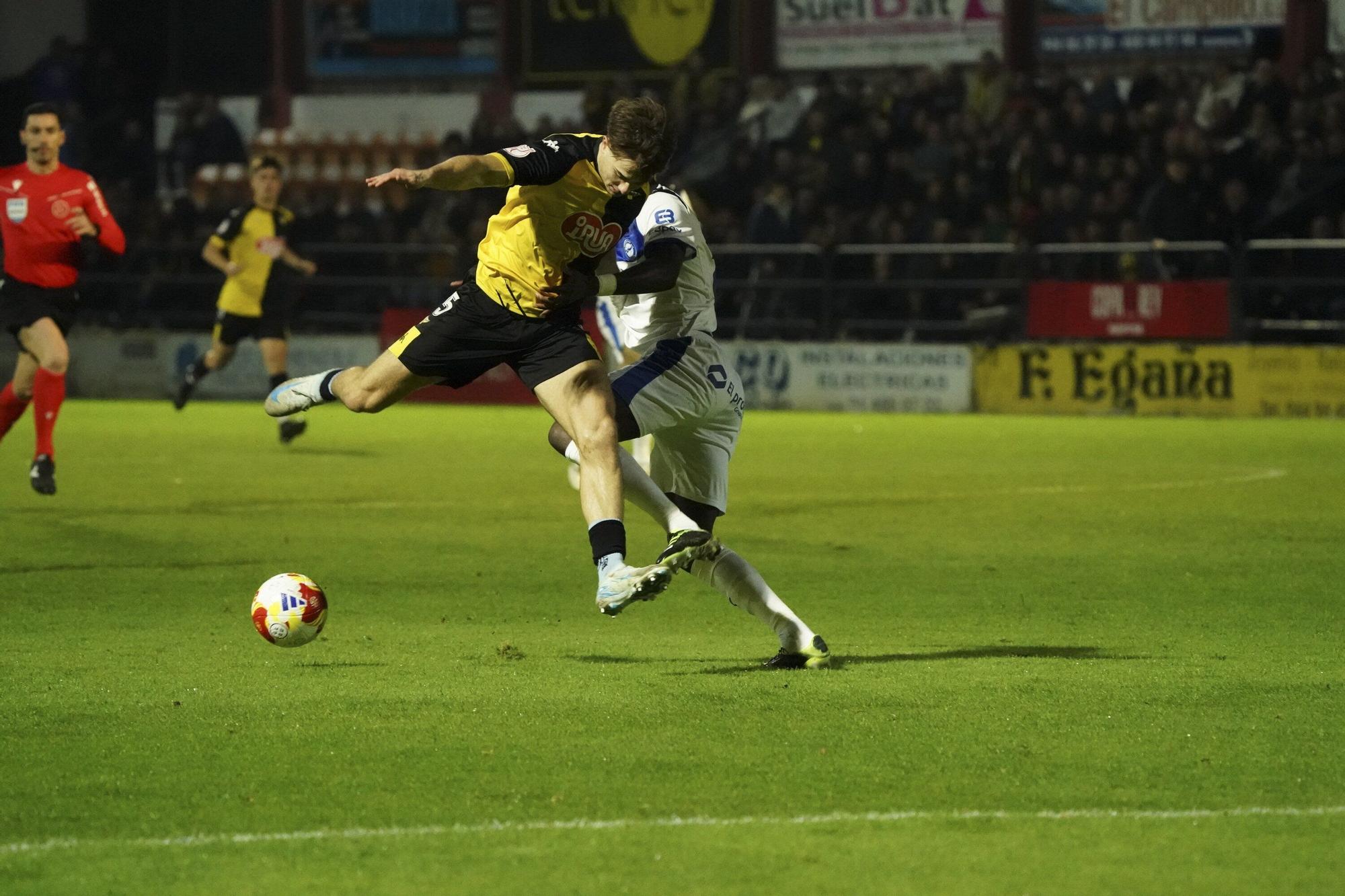 El Portugalete-Alavés, en imágenes