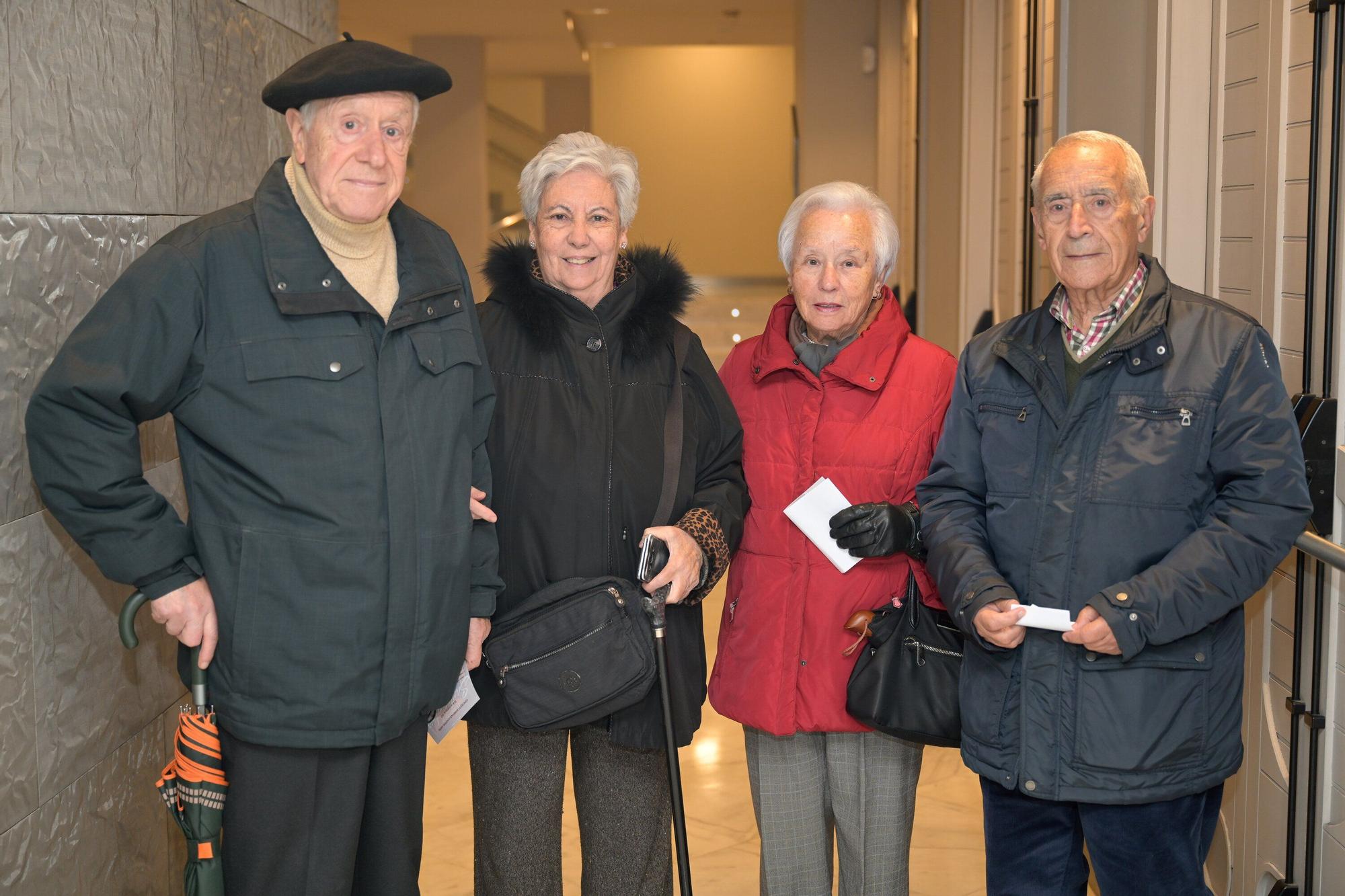 Miguel Gandia, Teresa Martín, Mentxu Espina e Imanol Zarandona.