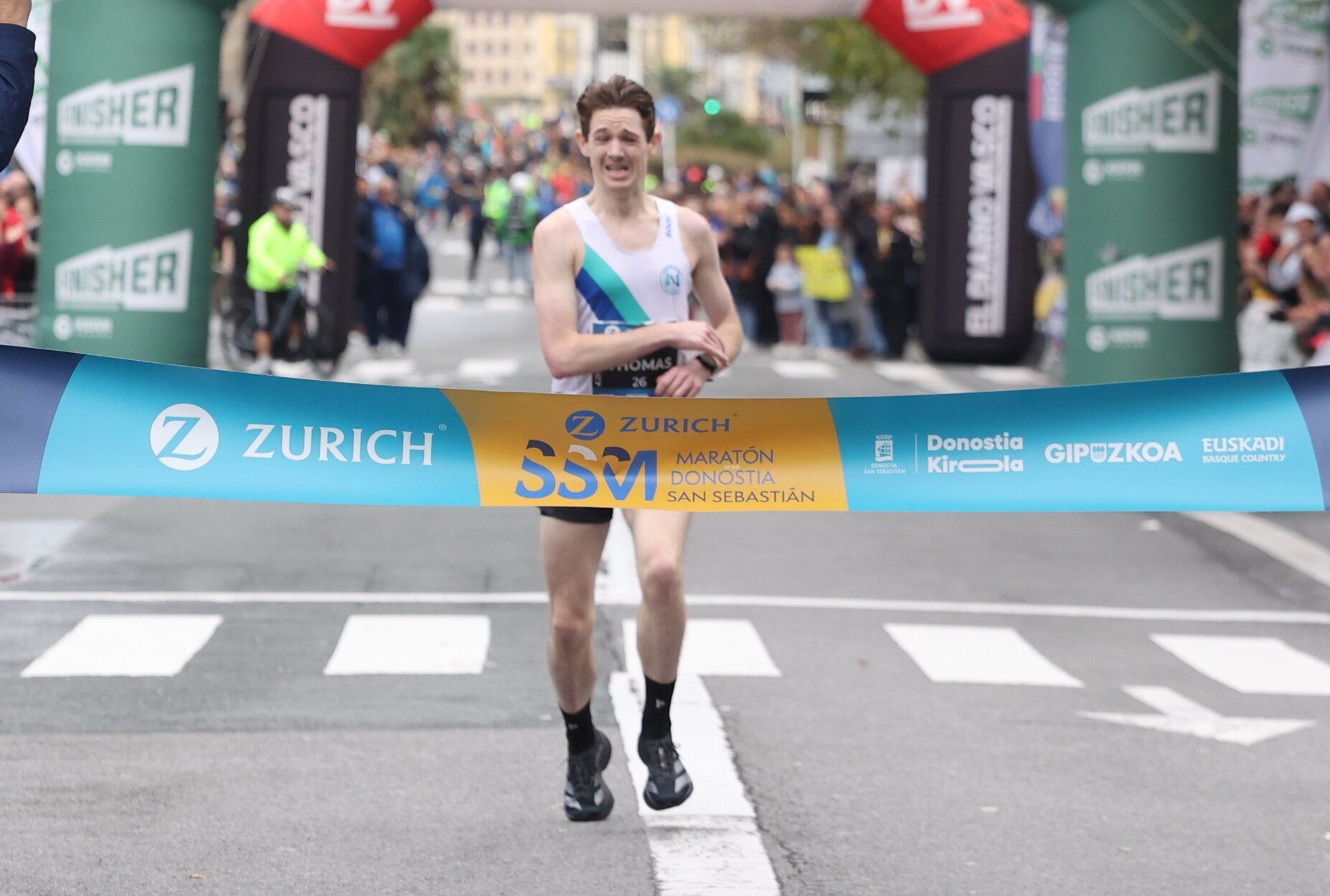La 46 edición de la Maratón de San Sebastián, en imágenes