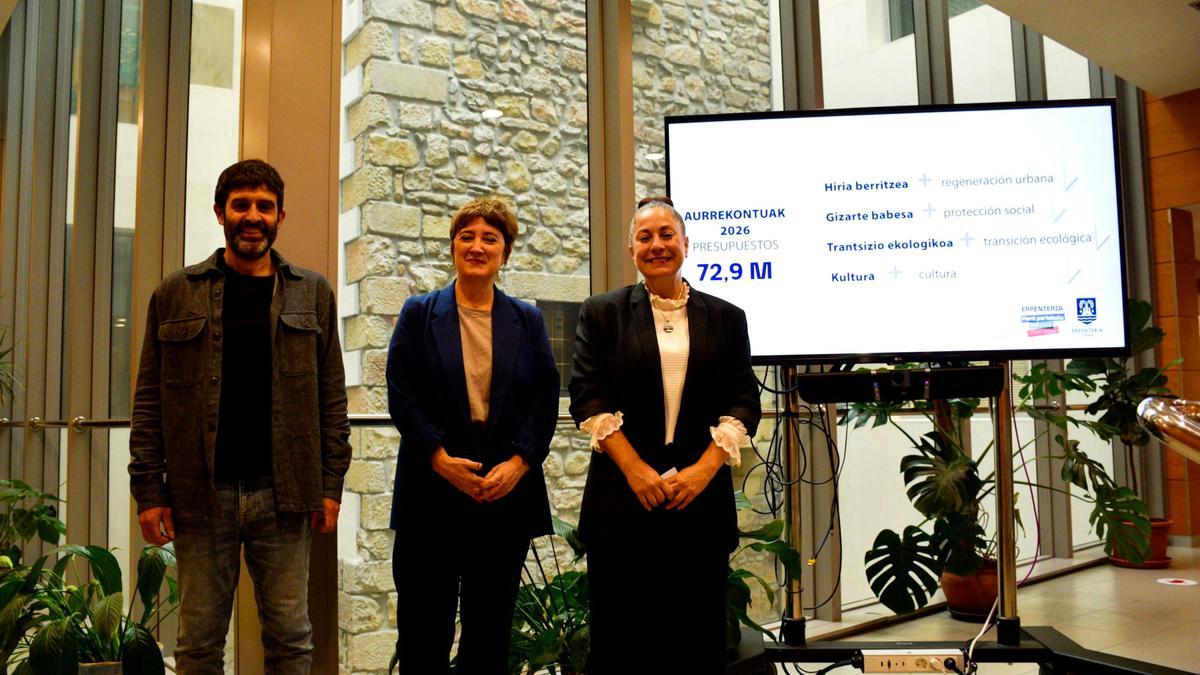 Presentacion de los presupuestos de 2026.