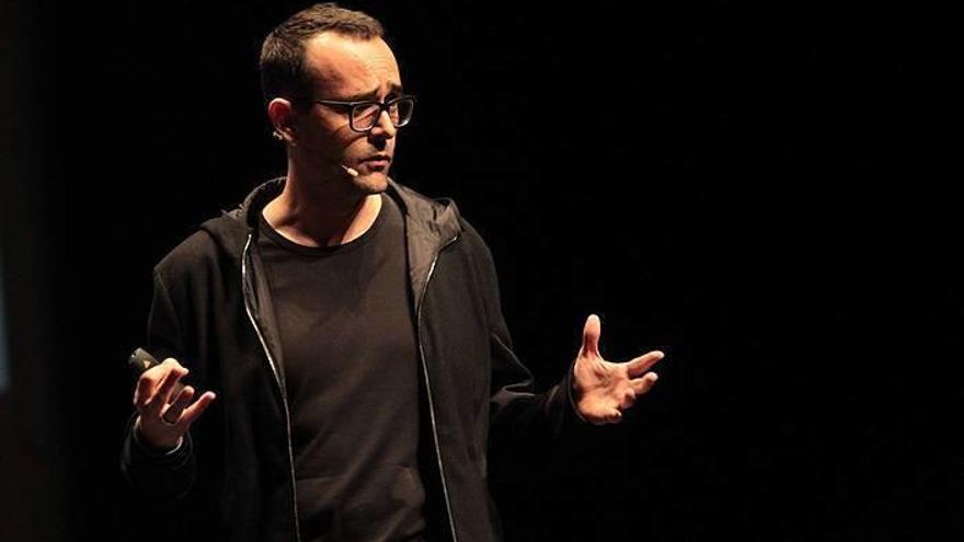 Risto Mejide, durante su conferencia.