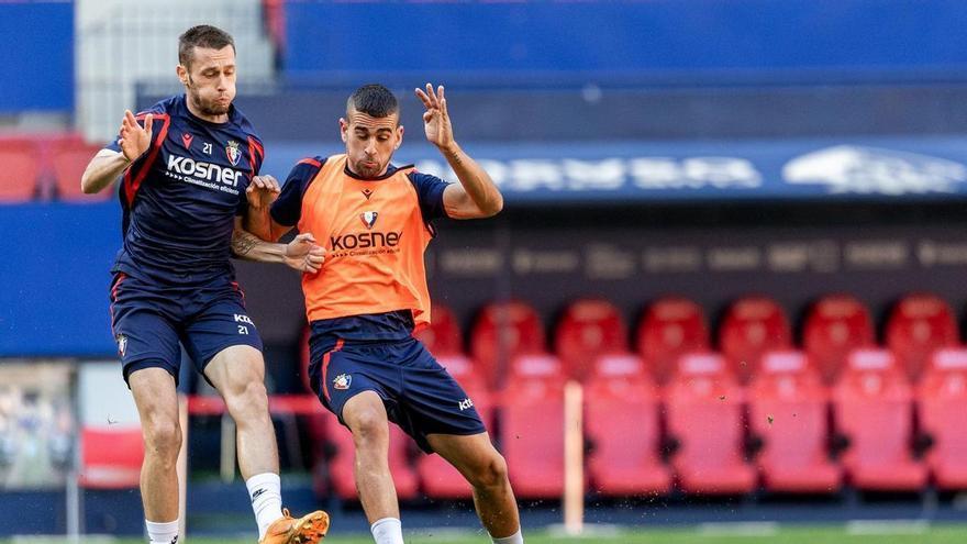 Vídeo del último entrenamiento de Osasuna antes del partido ante el Sevilla