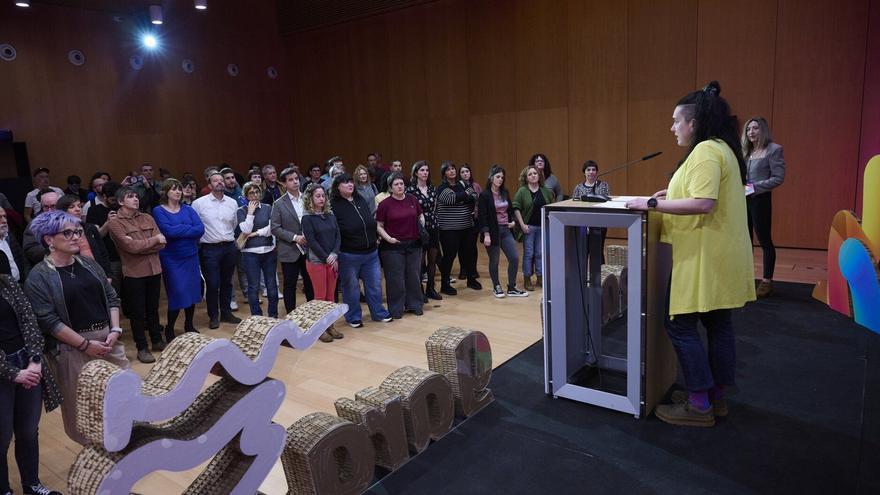 Ya suena la Korrika en Iruñea: 'Euskara Gara'