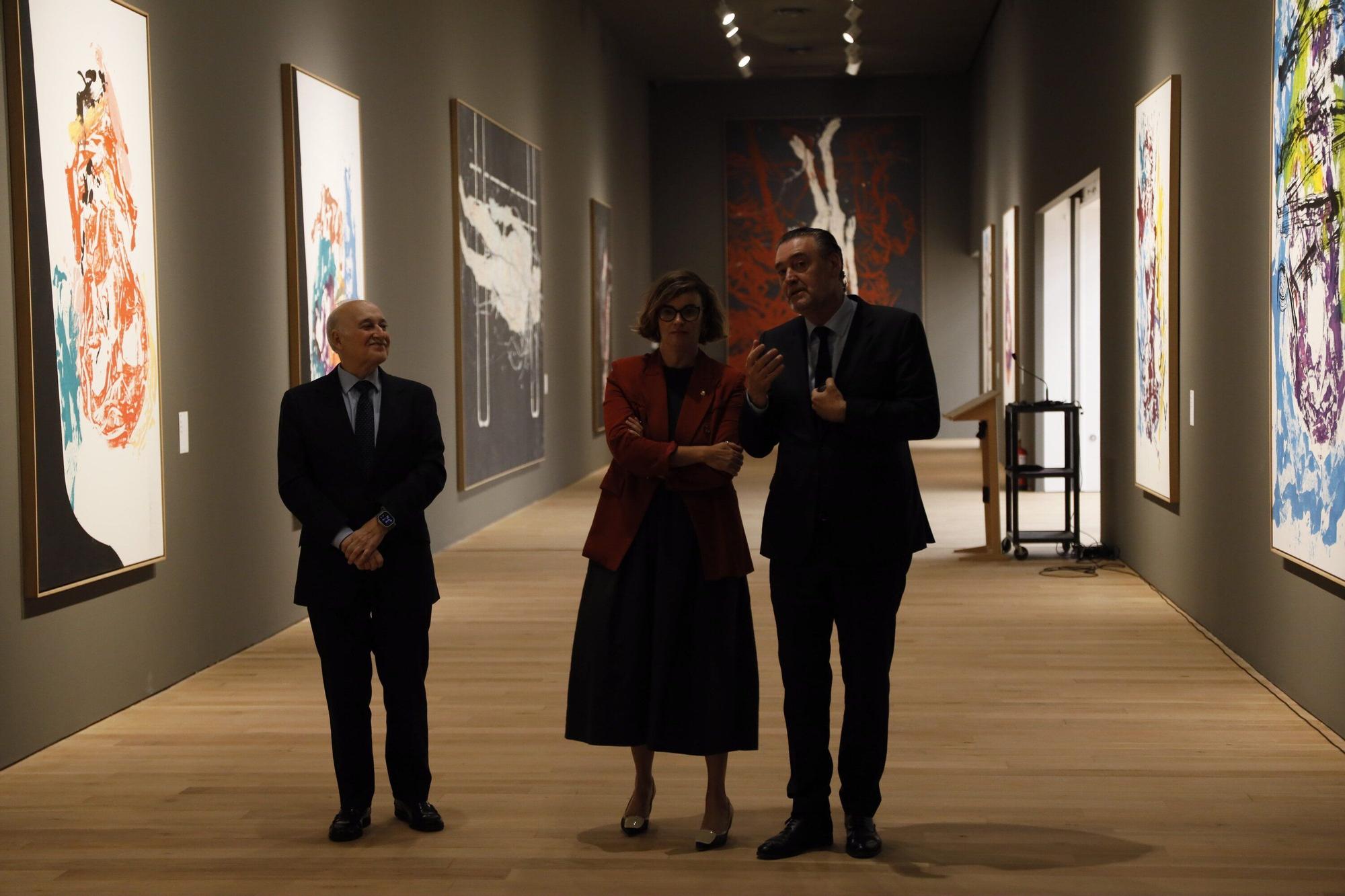 El edificio moderno del Bellas Artes reabre con Baselitz, el artista que decidió pintar el mundo al revés