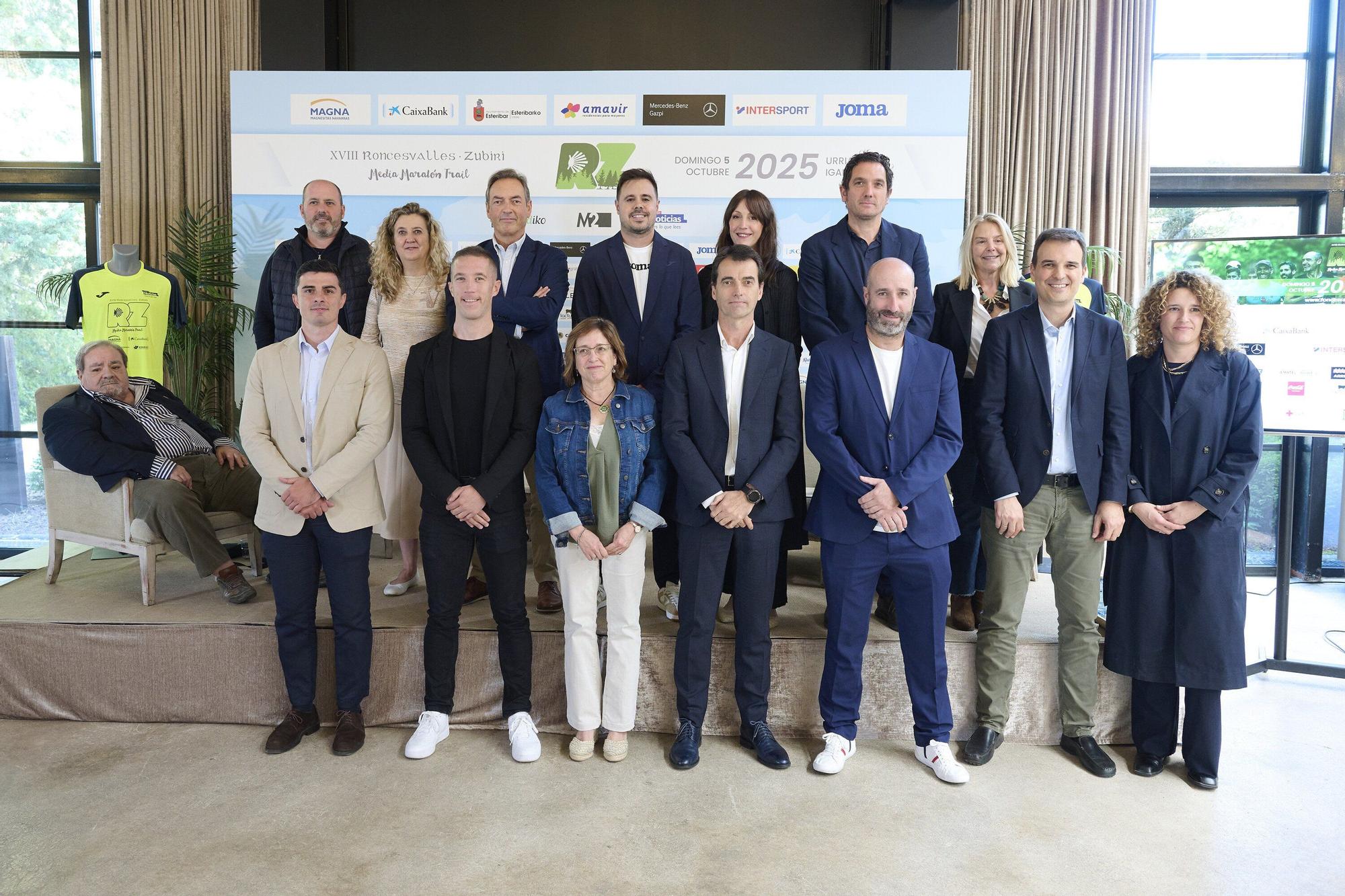 Fotos de la presentación de la XVIII Roncesvalles Zubiri