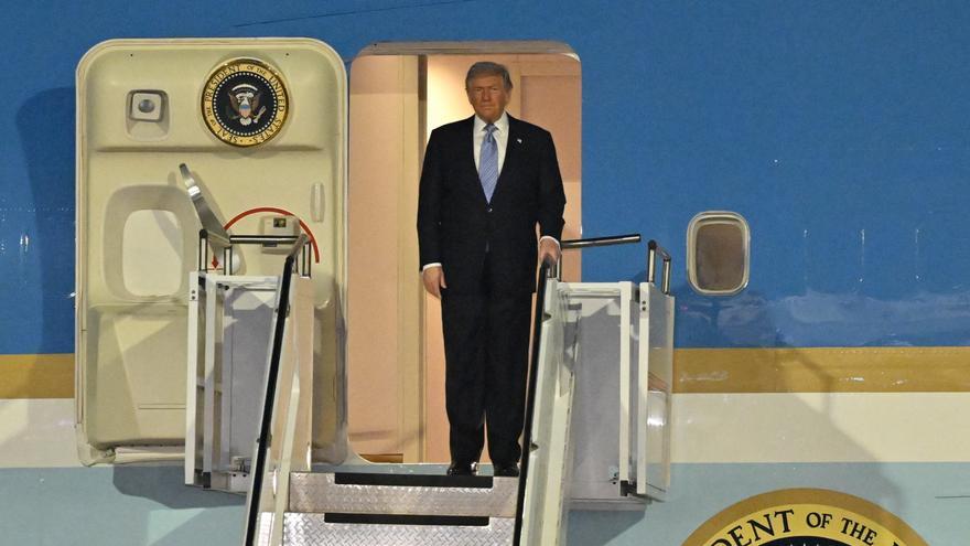 Pekín recibe a Trump nueve años después bajo calor, protocolo y seguridad reforzada