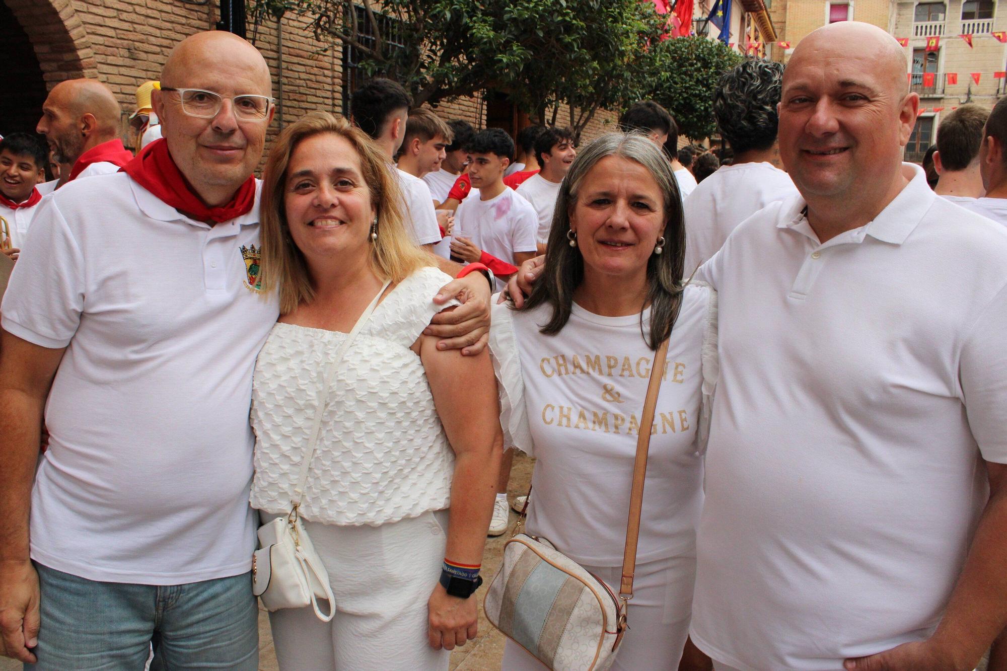 Fotos del cohete en fiestas de Cintruénigo 2025