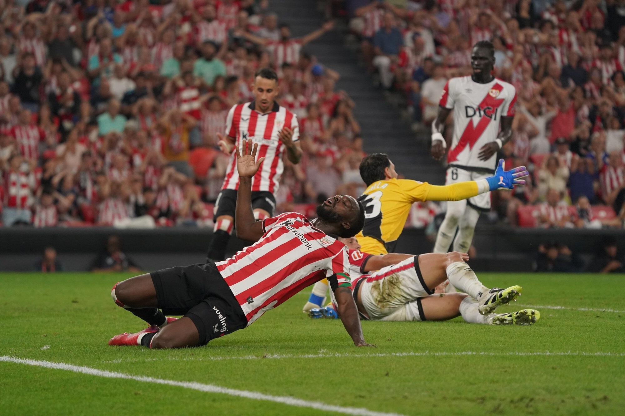 El Athletic - Rayo Vallecano, en imágenes