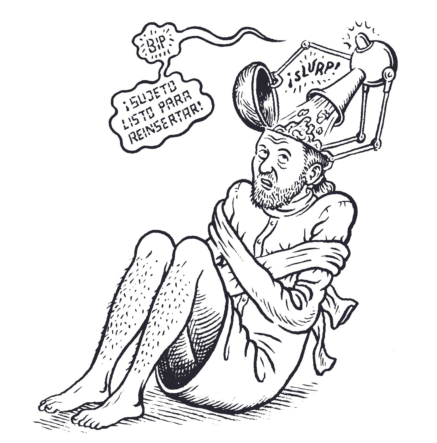 Autorretrato de Miguel Brieva.