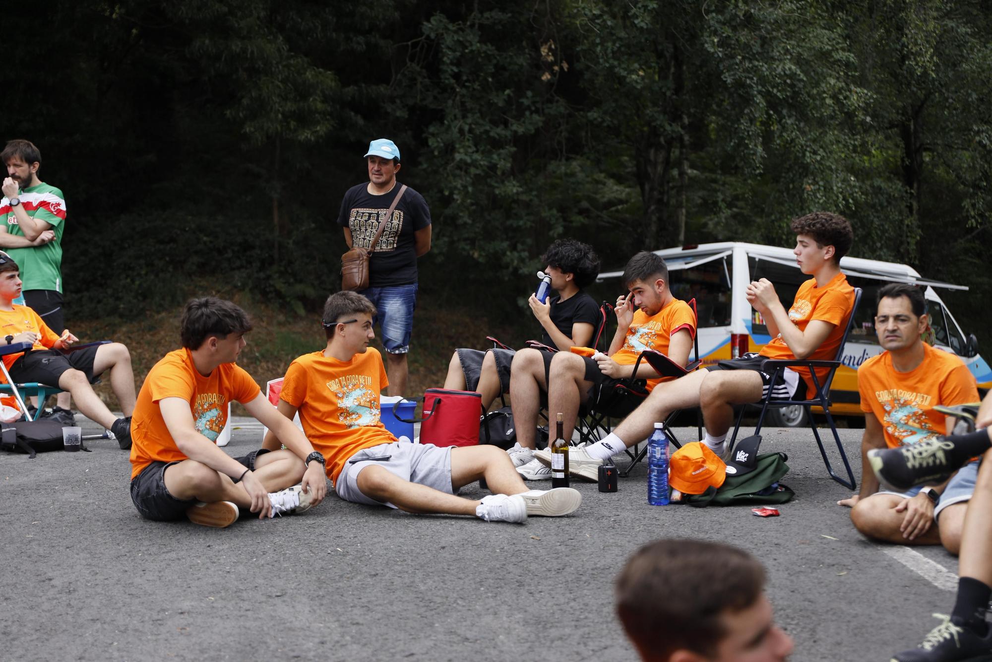 Los aficionados toman Pike Bidea