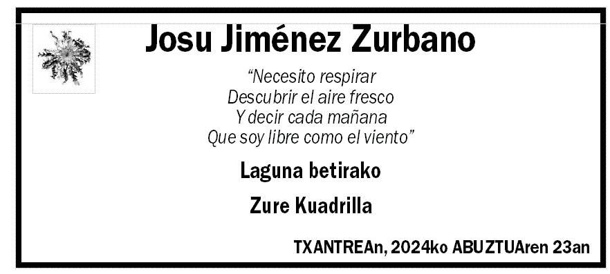 Josu Jiménez Zurbano