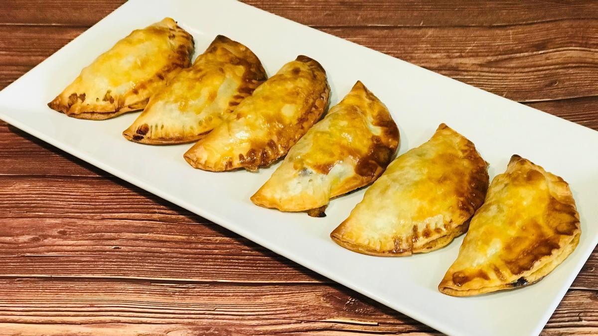 Empanadillas de calabaza y queso de cabra. Empanadillas de calabaza y queso de cabra.
