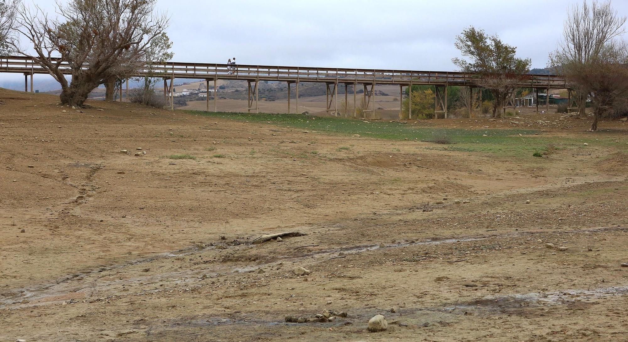 Estado del embalses de Alloz