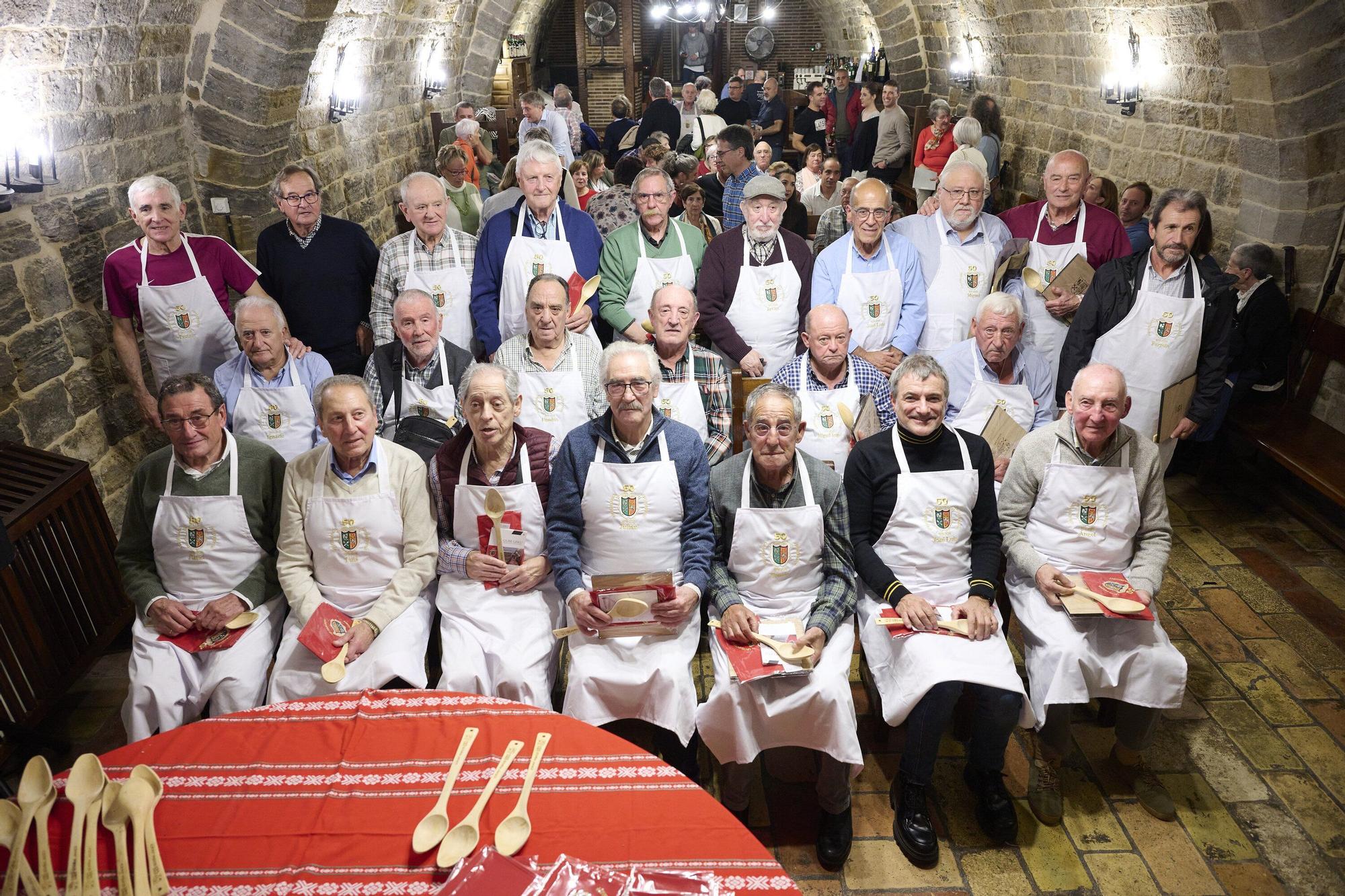 La sociedad gastronómica y cultural Gure Leku cumple 50 años