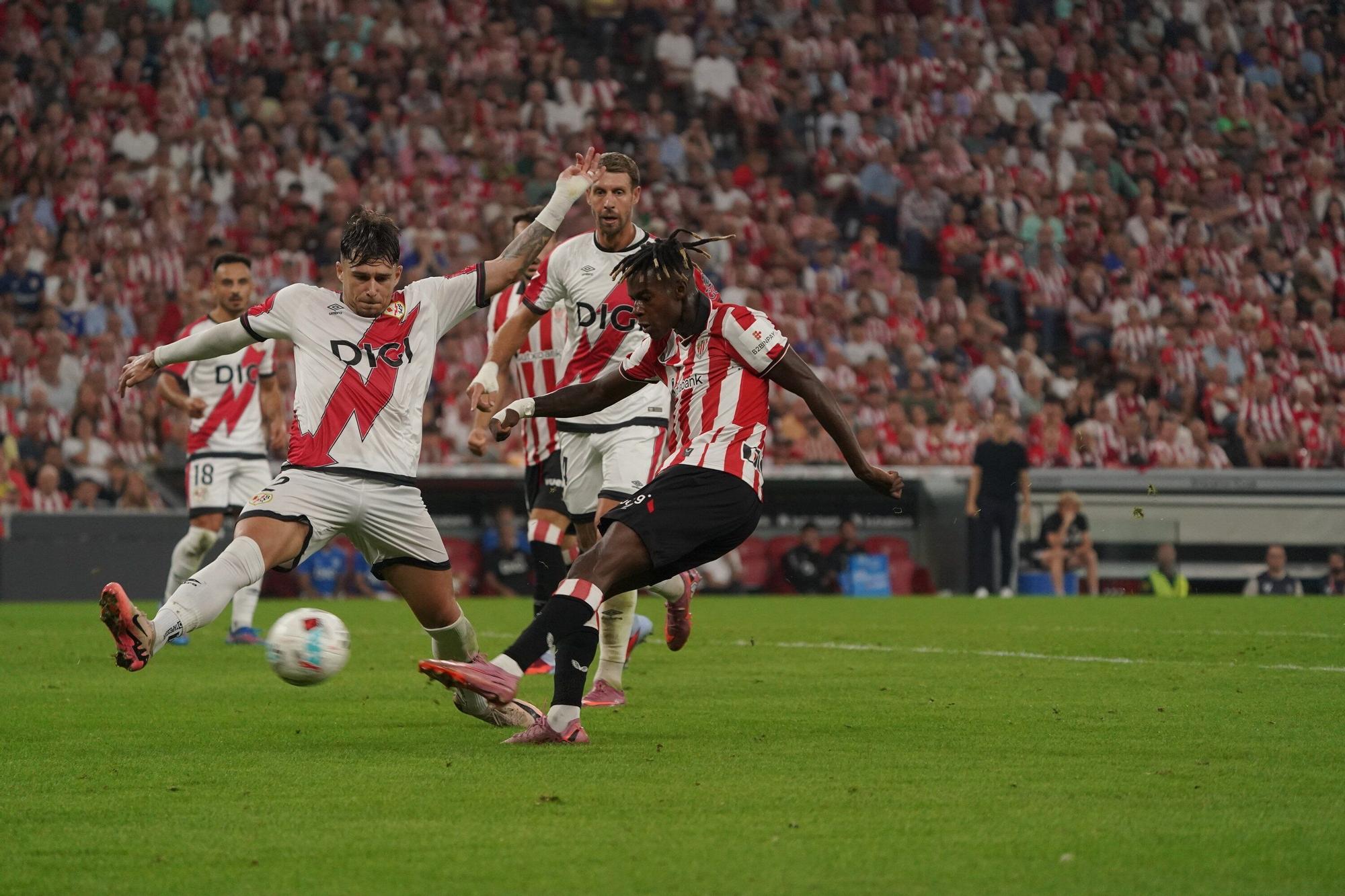 El Athletic - Rayo Vallecano, en imágenes