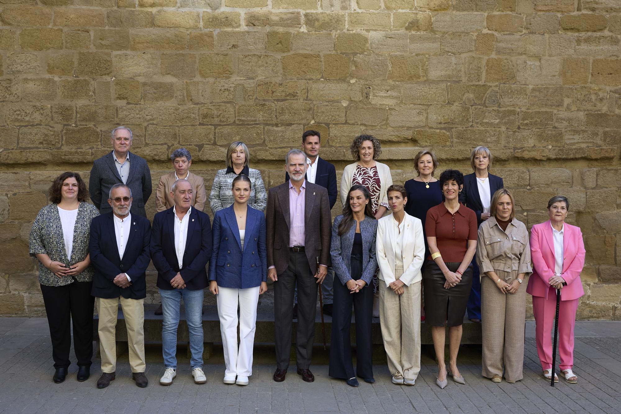 Fotos de la visita de los Reyes a Olite y Tudela