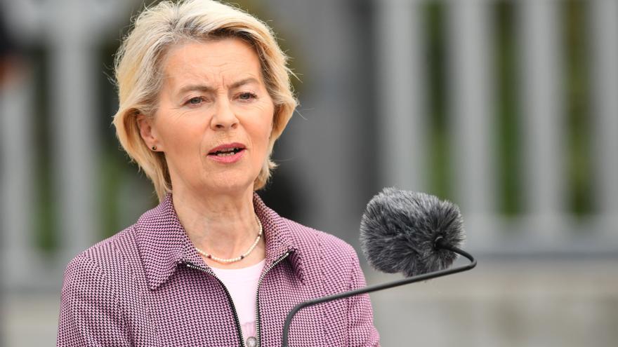 El avión de Von der Leyen, afectado por una presunta interferencia rusa en el GPS