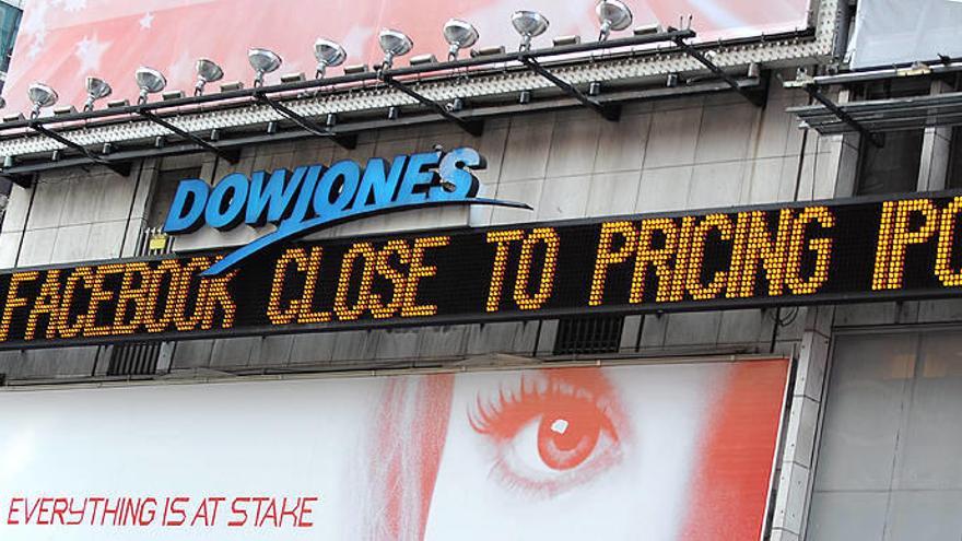 Wall Street espera al estreno de Facebook