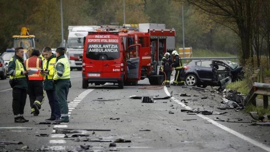 Imagen de archivo de un accidente de tráfico