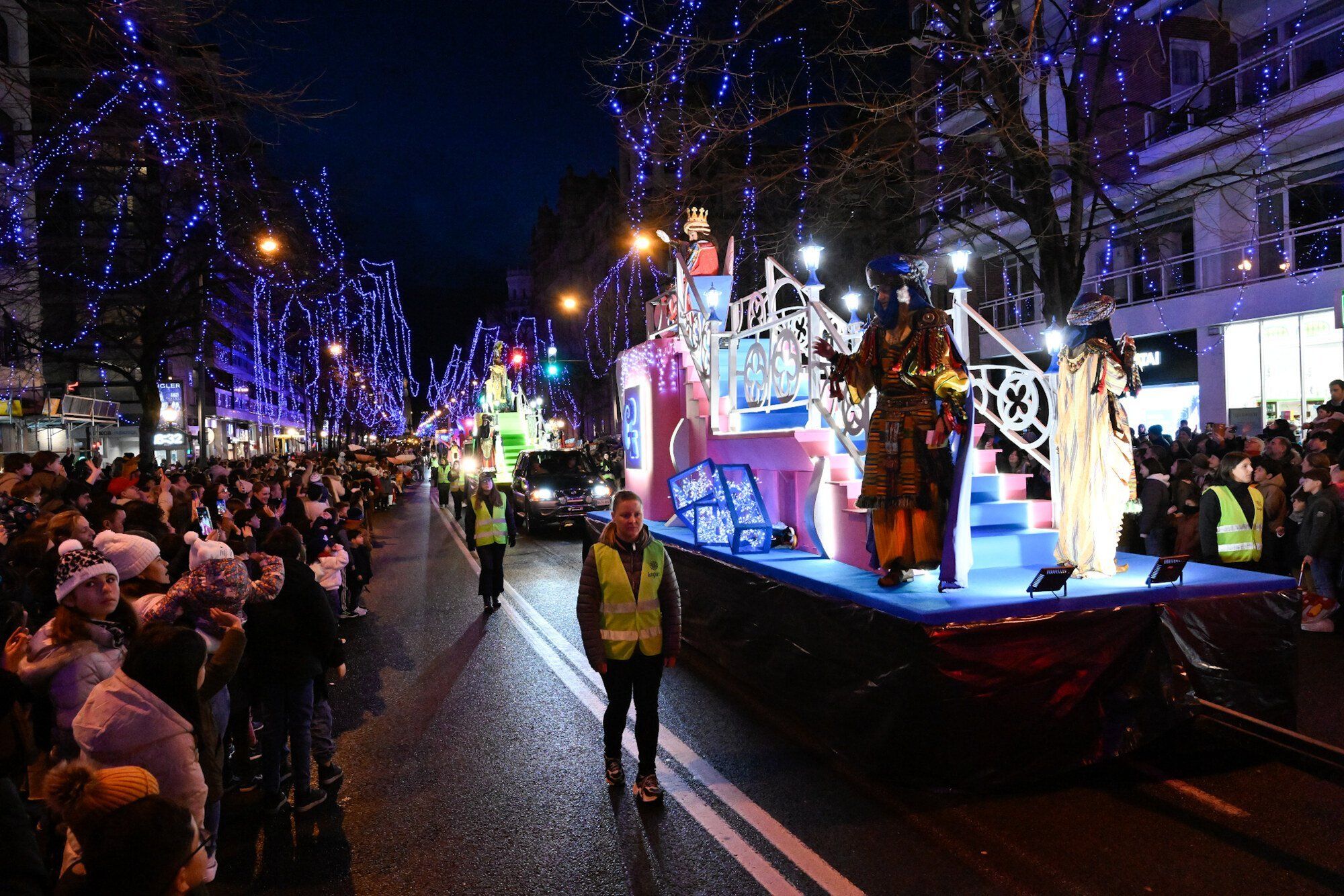 En imágenes: Así ha sido la Cabalgata de los Reyes Magos en Bilbao