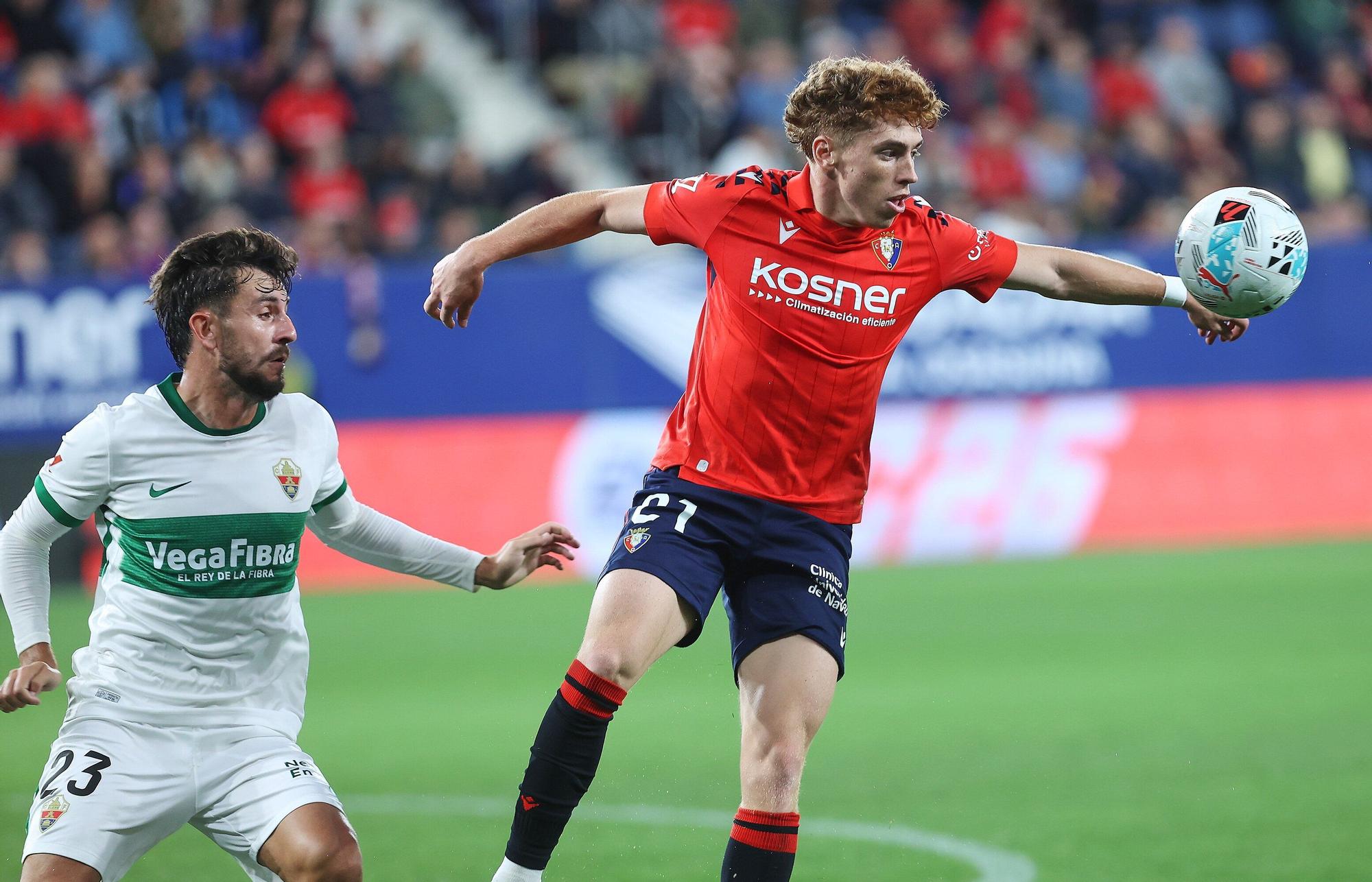 Las mejores imágenes del Osasuna-Elche