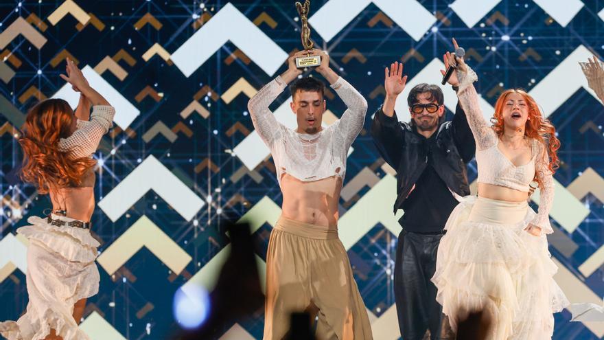 El público da la victoria a Tony Grox &amp; Lucycalys en el Benidorm Fest