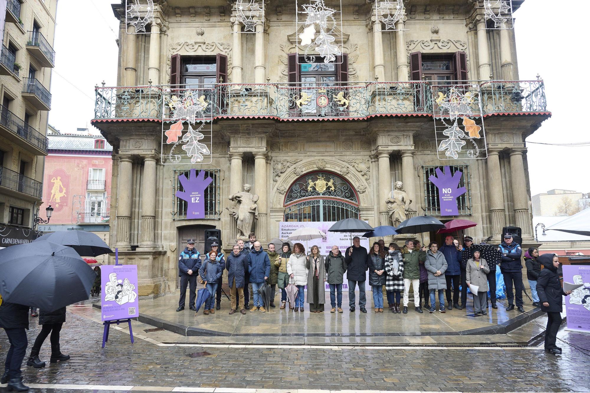 Navarra sale a la calle  este 25N contra la violencia machista