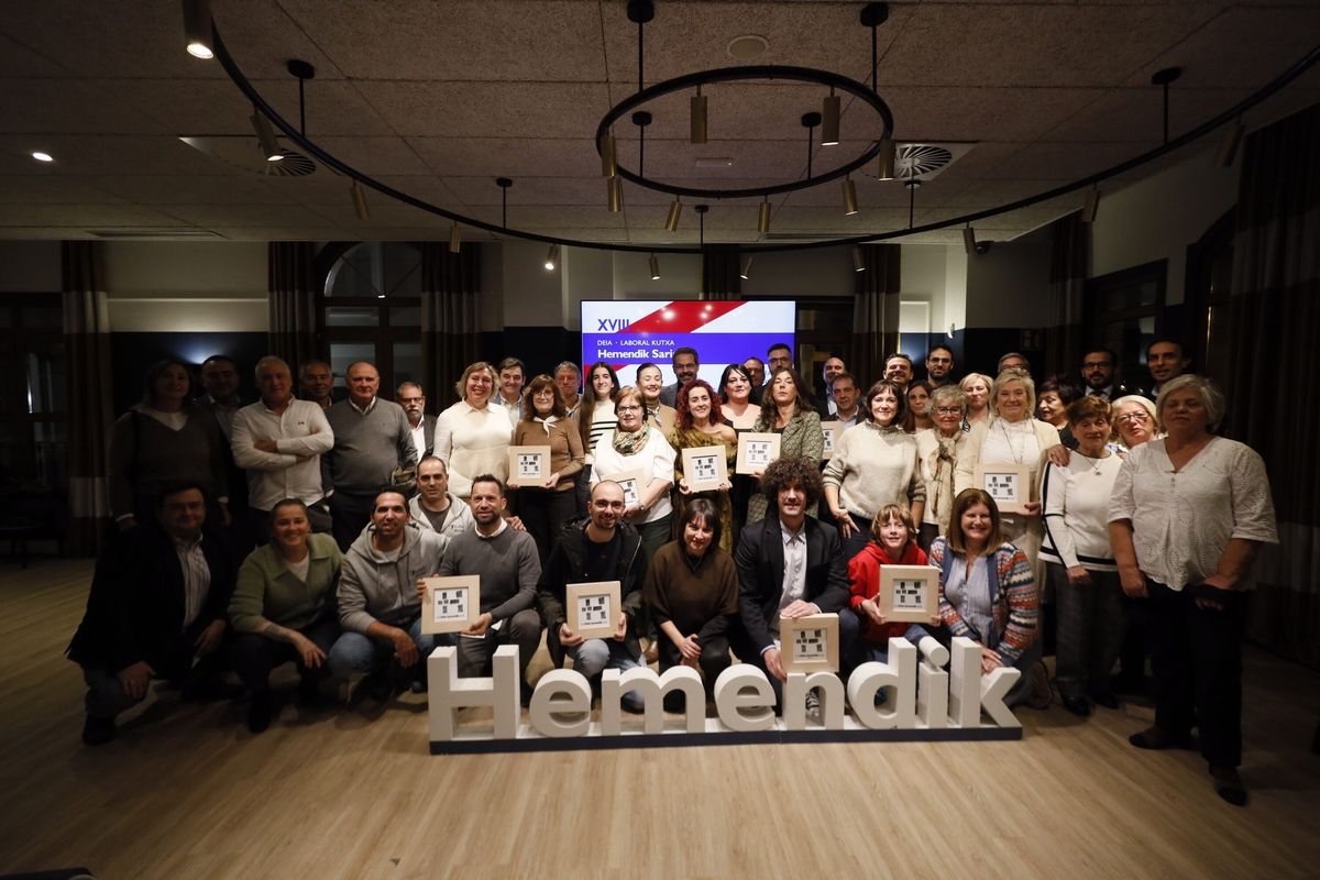 Premiados en los Hemendik Sariak Ezkerraldea