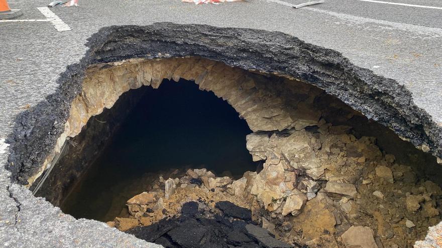 Zornotzak San Migel kaleko hondoratze-eremura sartzea debekatu du