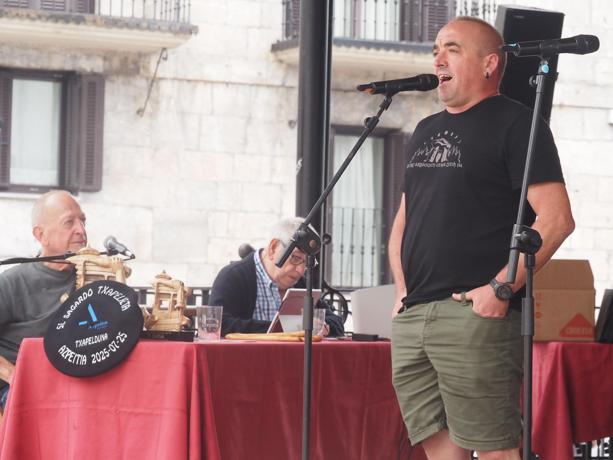 Fiesta total en Azpeitia en el Baserritarren Eguna