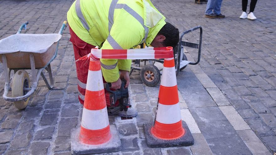 La placas de corredores del encierro que Ibarrola puso por su cuenta no son seguras
