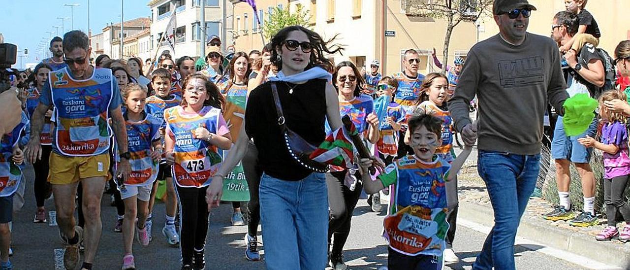 Recorrido, pueblos y horarios de la Korrika a su paso por Navarra