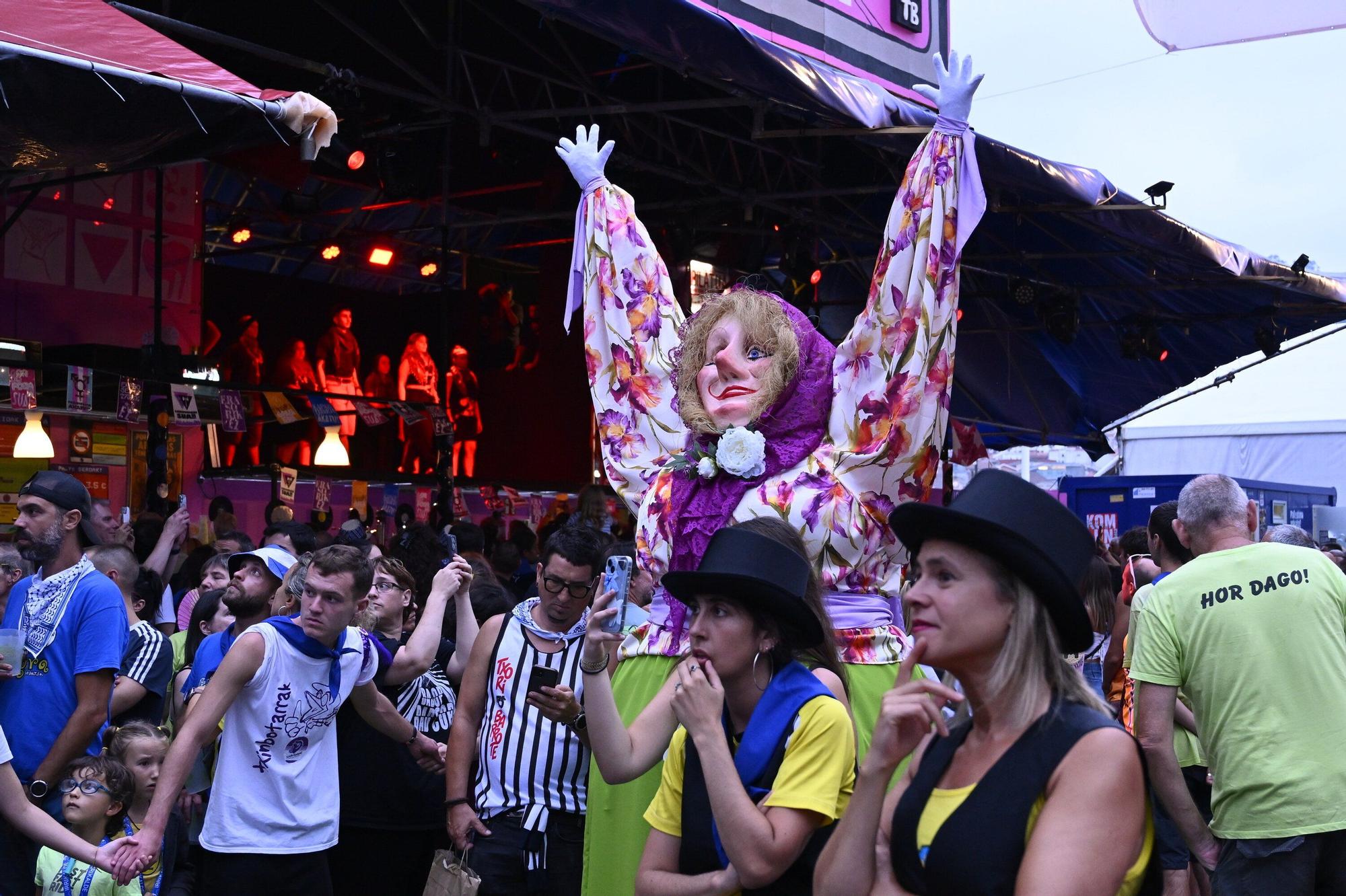 Bilbao está de fiesta: fotos del primer día de Aste Nagusia 2025