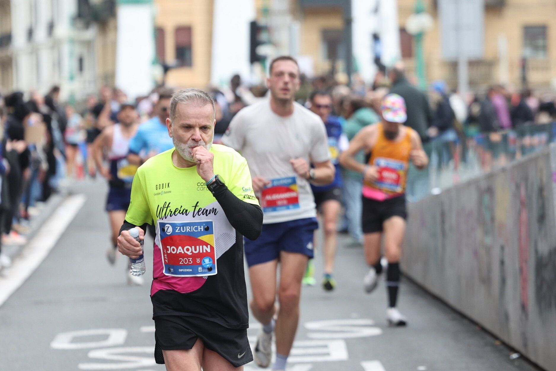 La 46 edición de la Maratón de San Sebastián, en imágenes