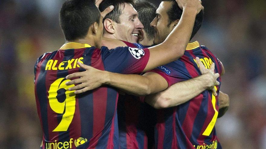 Messi saca al Barça de la apatía con un nuevo triplete