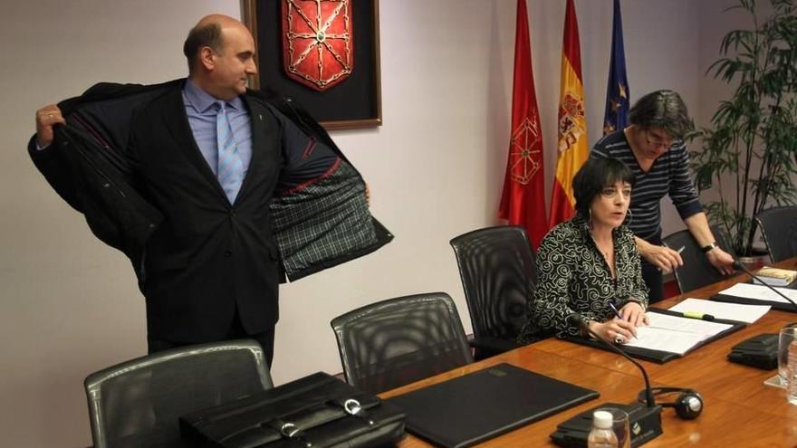 El consejero de Presidencia, Justicia e Interior del Gobierno de Navarra, Javier Morrás.