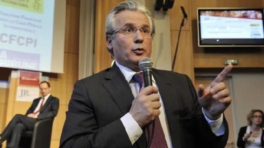 Garzón, en mayo, antes de recibir un galardón.