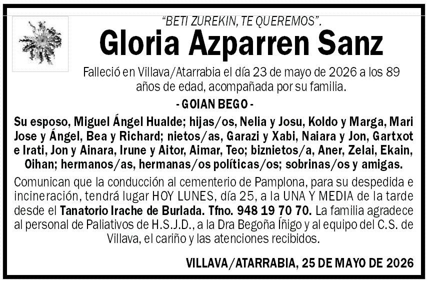 Gloria Azparren Sanz