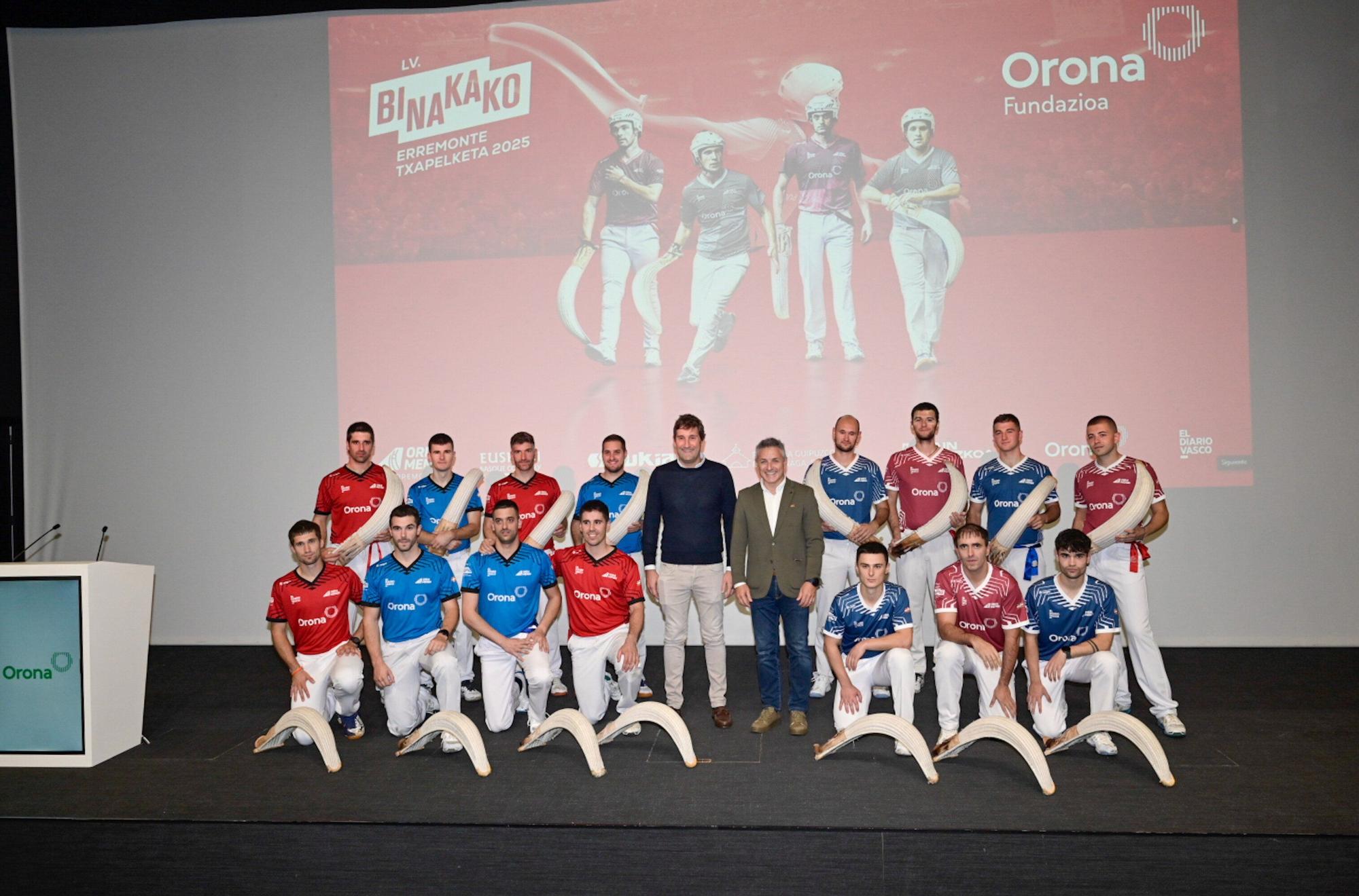 Presentación del Campeonato de Parejas de remonte de Oriamendi.