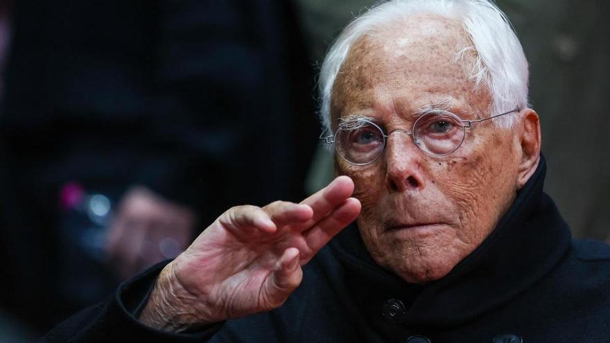 Muere a los 91 años el diseñador Giorgio Armani, el &#039;rey&#039; de la moda italiana