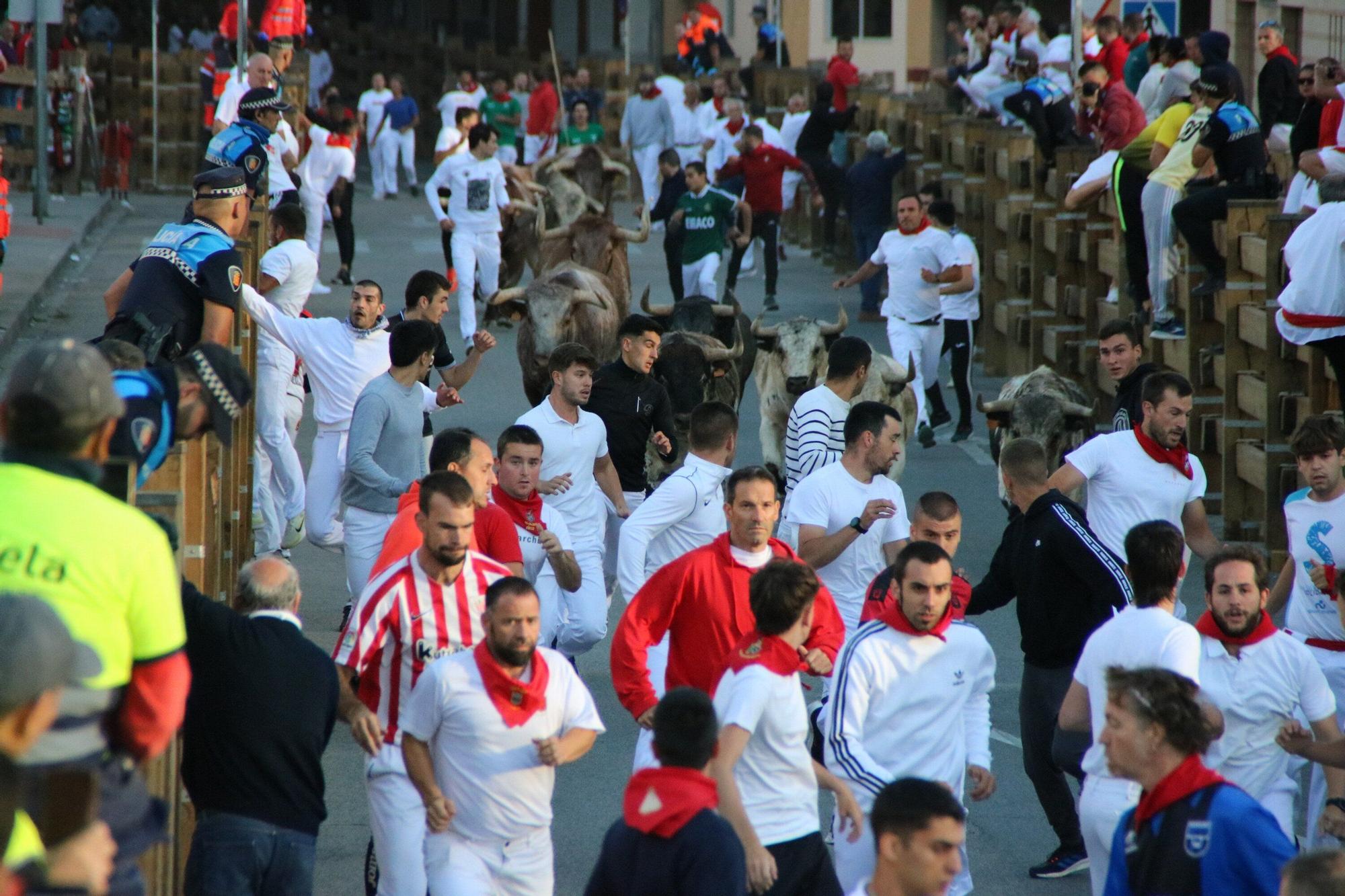 Fotos del cuarto encierro de las fiestas de Tudela 2025