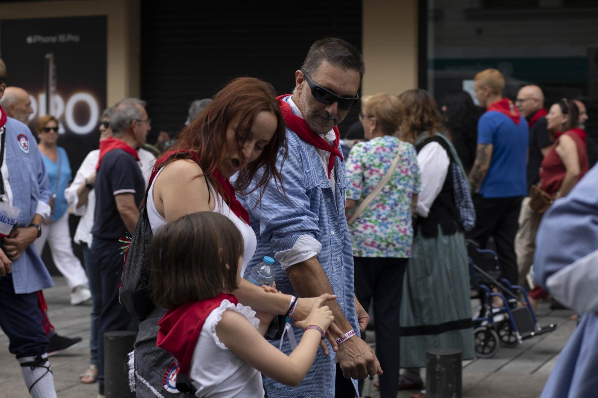 En imágenes: Ambiente en Vitoria el día de la Virgen Blanca