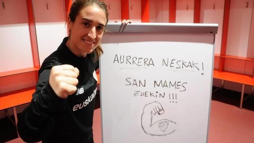 Iraia Iturregi: “Para el fútbol femenino es súper importante jugar en San Mamés”