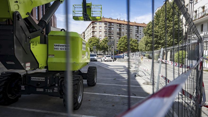 El centro cívico Judimendi seguirá en obras hasta finales de mes