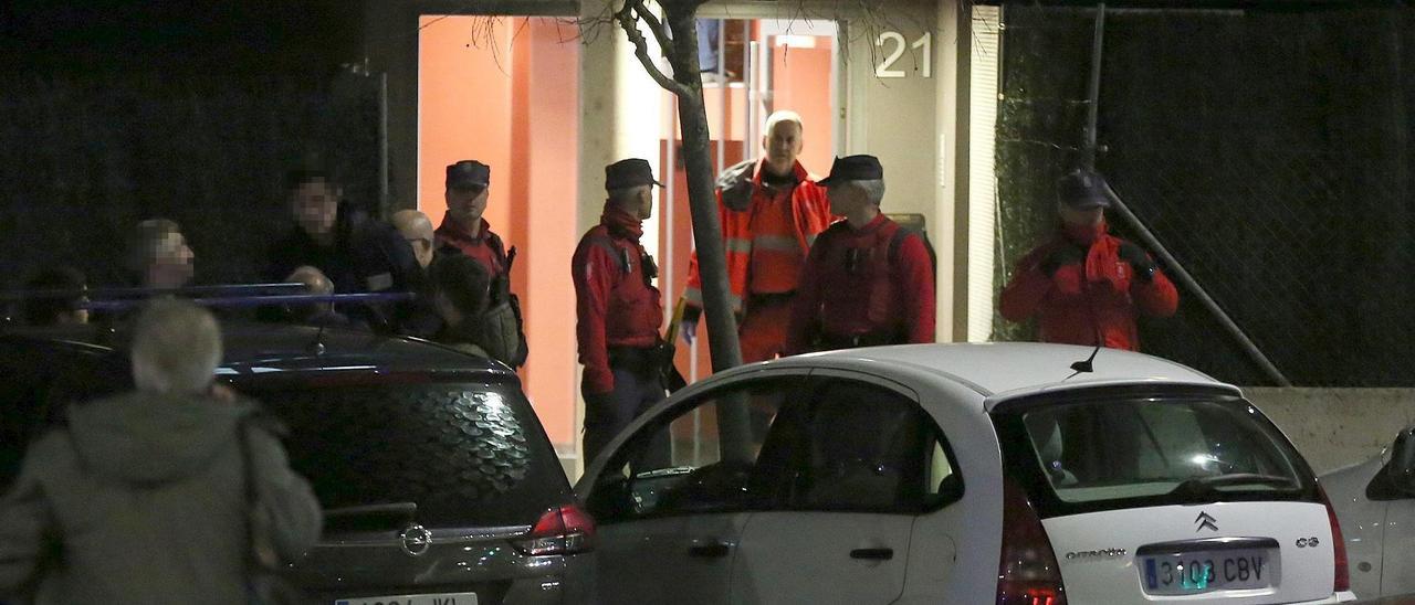 Fotos de la zona de Sarriguren en la que una mujer ha sido asesinada a manos de su marido