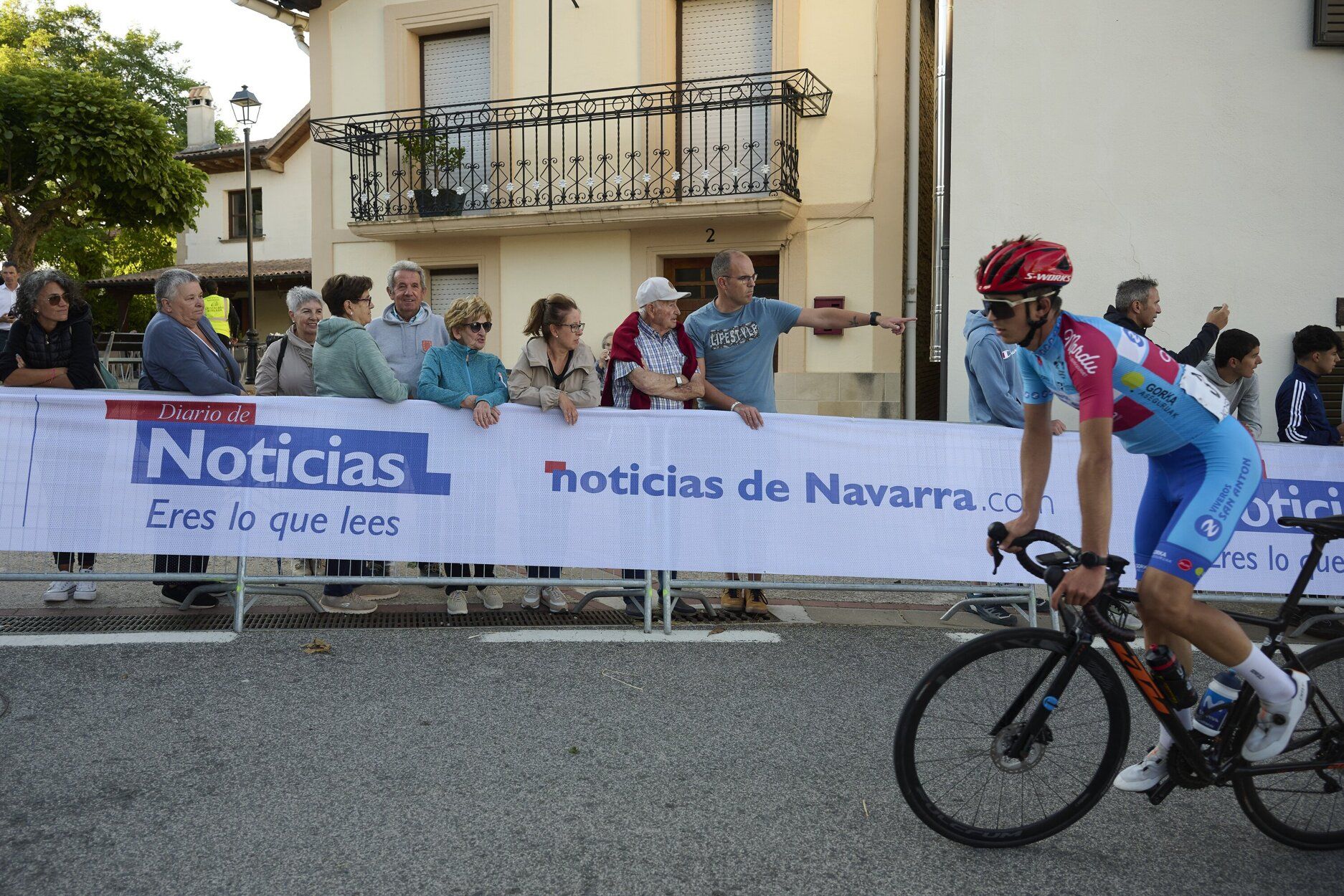 Imágenes de la tercera etapa de la Vuelta a Pamplona