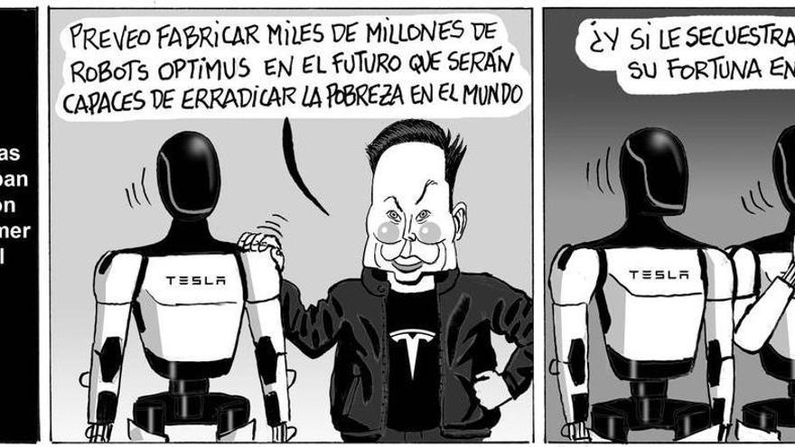 La tira de Asier y Javier del domingo 9 de noviembre de 2025