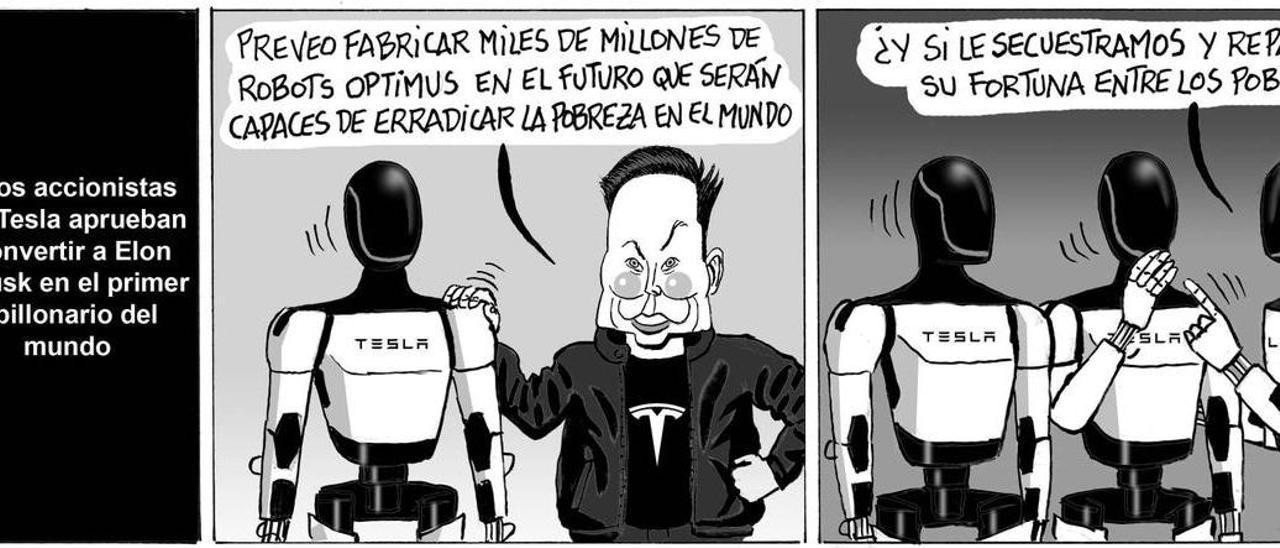 La tira de Asier y Javier del domingo 9 de noviembre de 2025