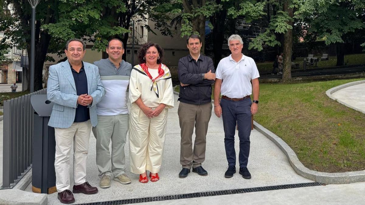El Carmelo parkearen inaugurazioa.